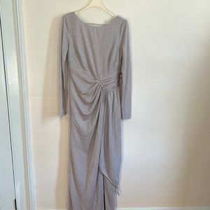 Vince Camuto Gownsilver with light purple undertones